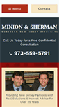 Mobile Screenshot of minionsherman.com